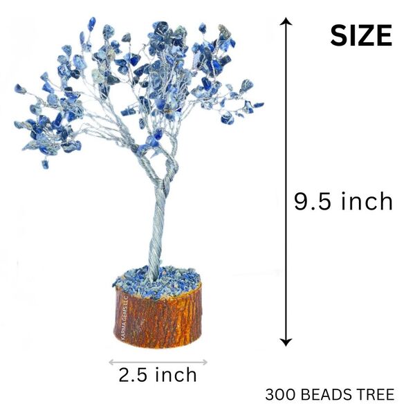 Sodalite 300 Beads Wire  Tree