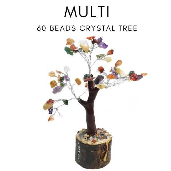 Multi 60 Beads Crystal Tree