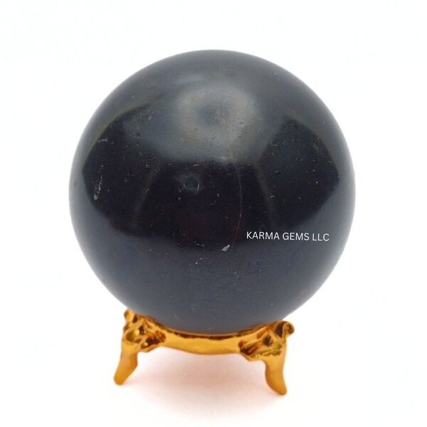 Black Tourmaline Crystal Sphere