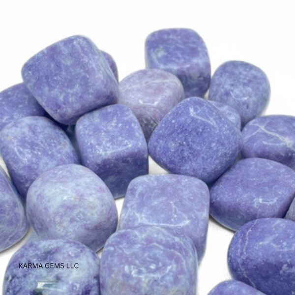 Lepidolite 15 To 25 MM Crystal Tumbled Stone