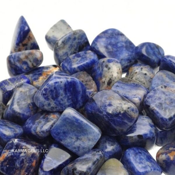 Sodalite 15 To 25 MM Crystal Tumbled Stone