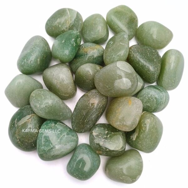 Green Aventurine 15 To 25 MM Crystal Tumbled Stone