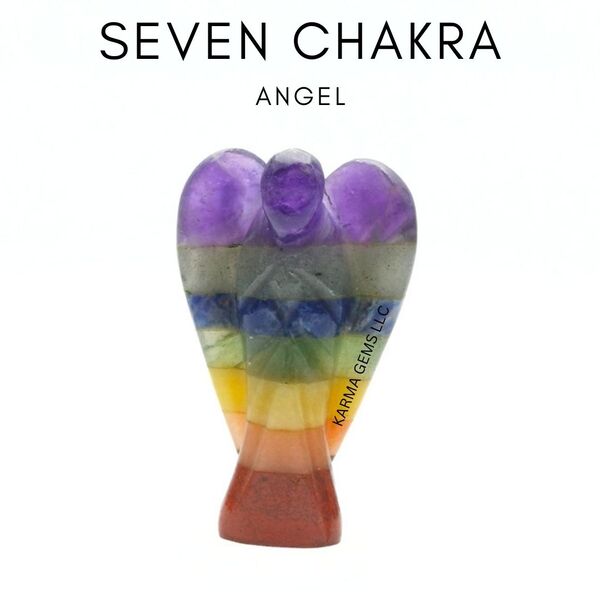 Seven Chakra Crystal Angel