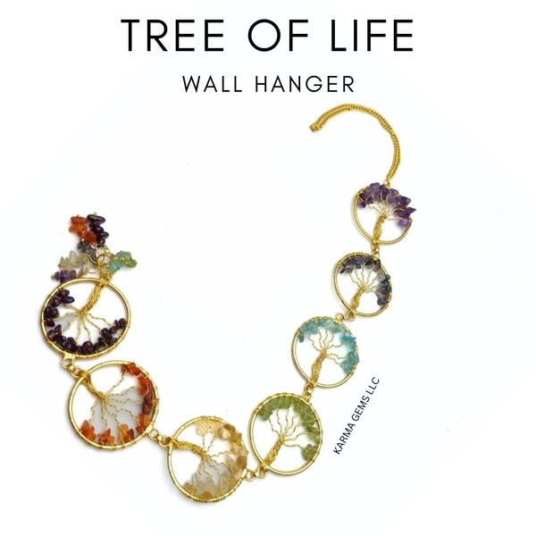 7 Chakra Tree Of Life Hanger
