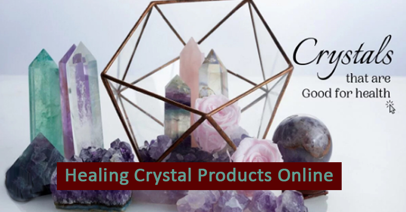 Healing crystal products online