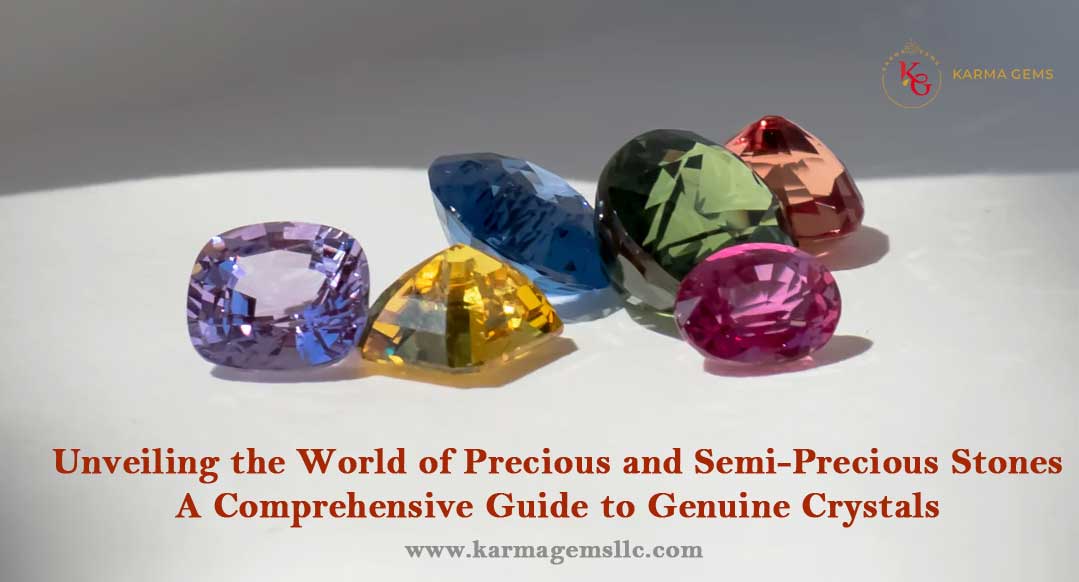 Unveiling the World of Precious and Semi-Precious Stones: A Comprehensive Guide to Genuine Crystals