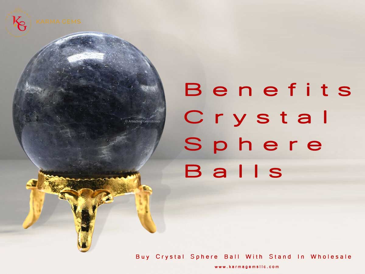 Buy Crystal Sphere Ball With Stand In Wholesale