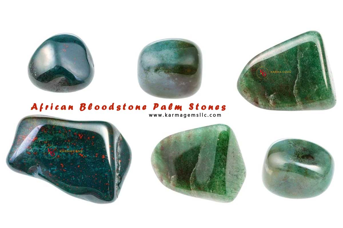 African Bloodstone Palm Stones: Unlocking Nature’s Healing Energy