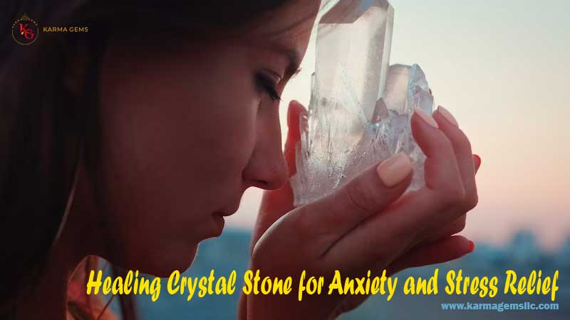 Healing Crystal Stone for Anxiety and Stress Relief